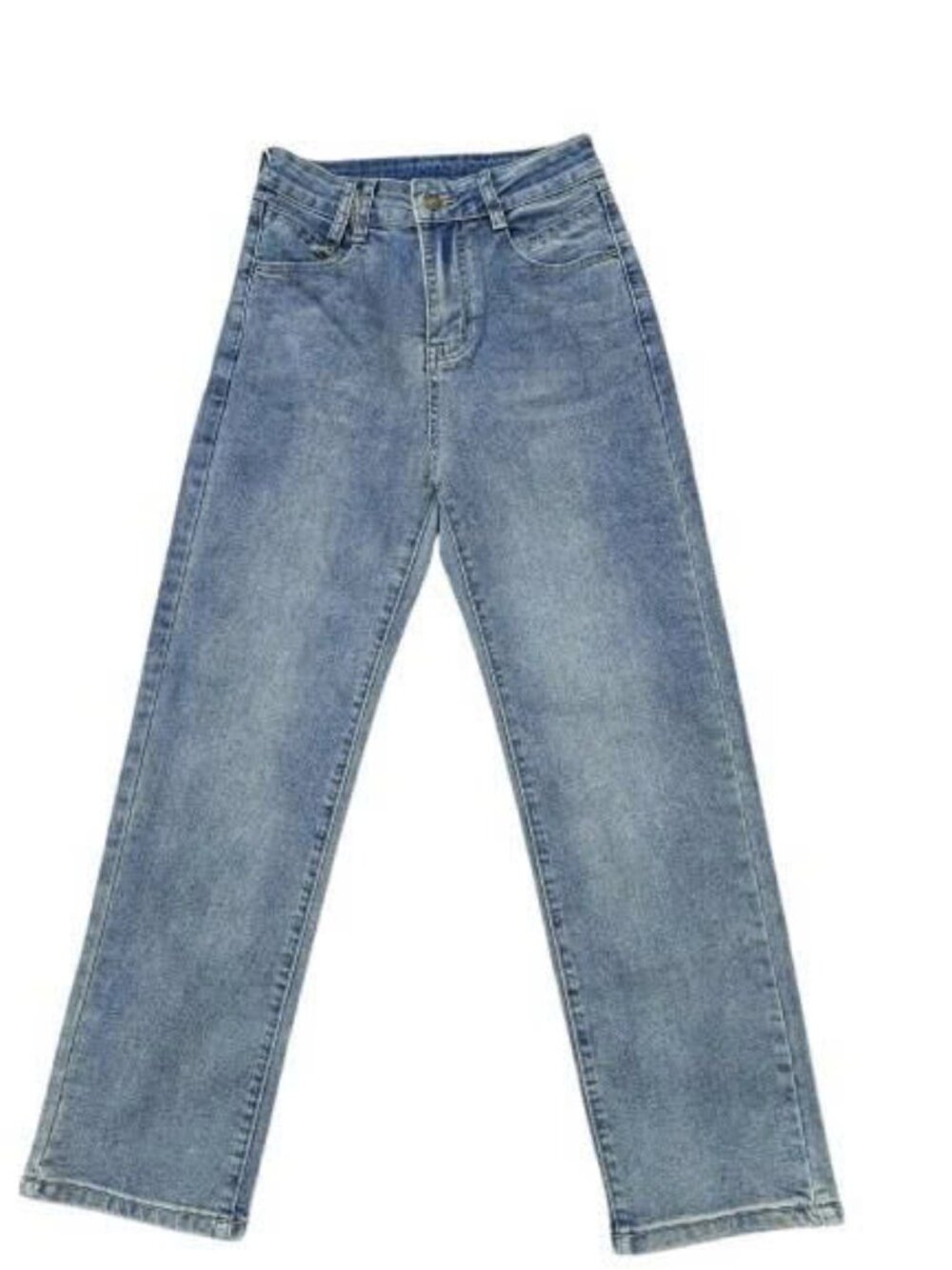 Light Wash Wide Leg Jeans
